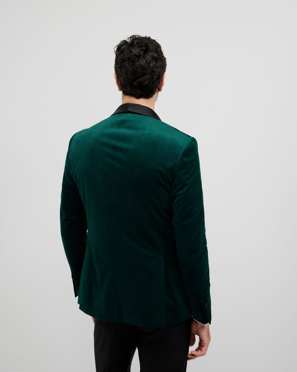 Black Tie Velvet Tuxedo, Emerald, hi-res